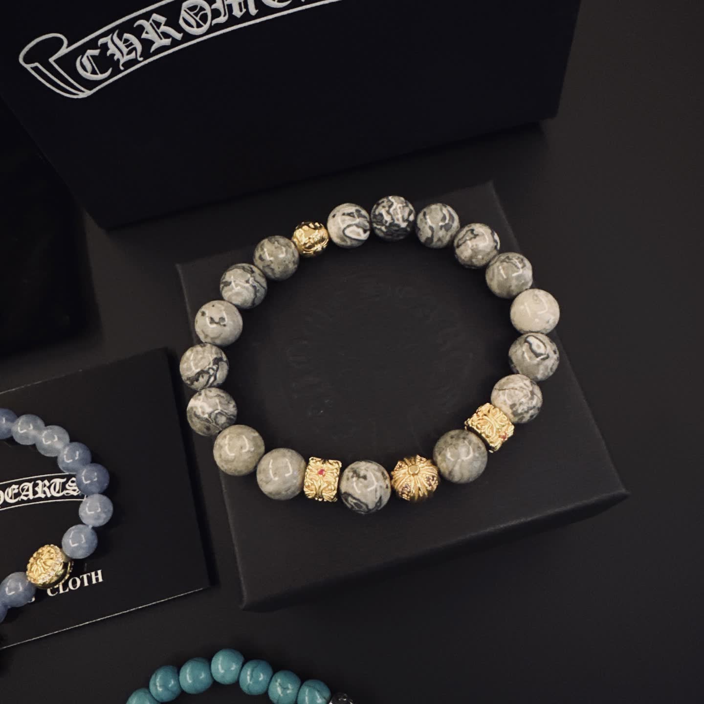 Chrome Hearts Beaded Bracelets Set